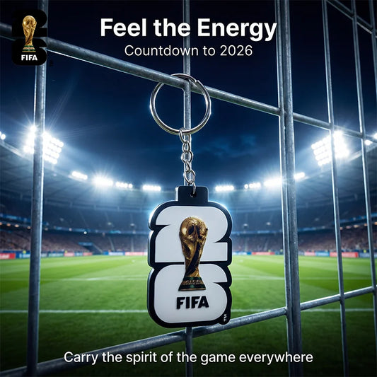 2026 FIFA World Cup FIFA KCF26WH13 Keychain Pendant Hanging rope Tri-Host Nations Bag Charm Car Gift for Soccer Football Fans