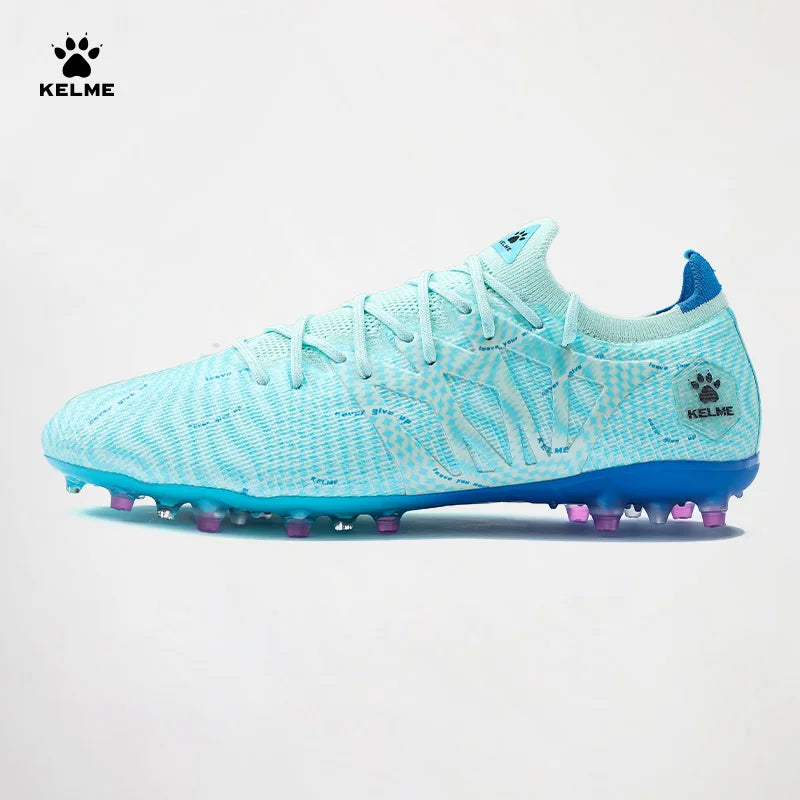 KELME Adult football boots Men's Disease Electric 3.0 Short Spikes Children's MG Professional Match Training Shoes Frisbee Femal