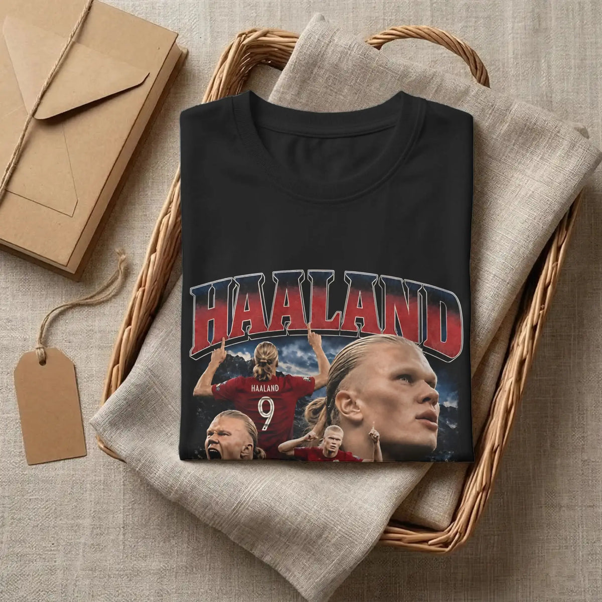 Erling Haaland  Norse Heritage Vintage Viking T-Shirt