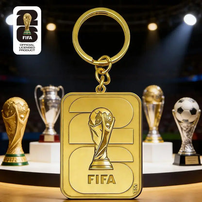 FIFA 2026 World Cup 2D Official Emblem Keychain