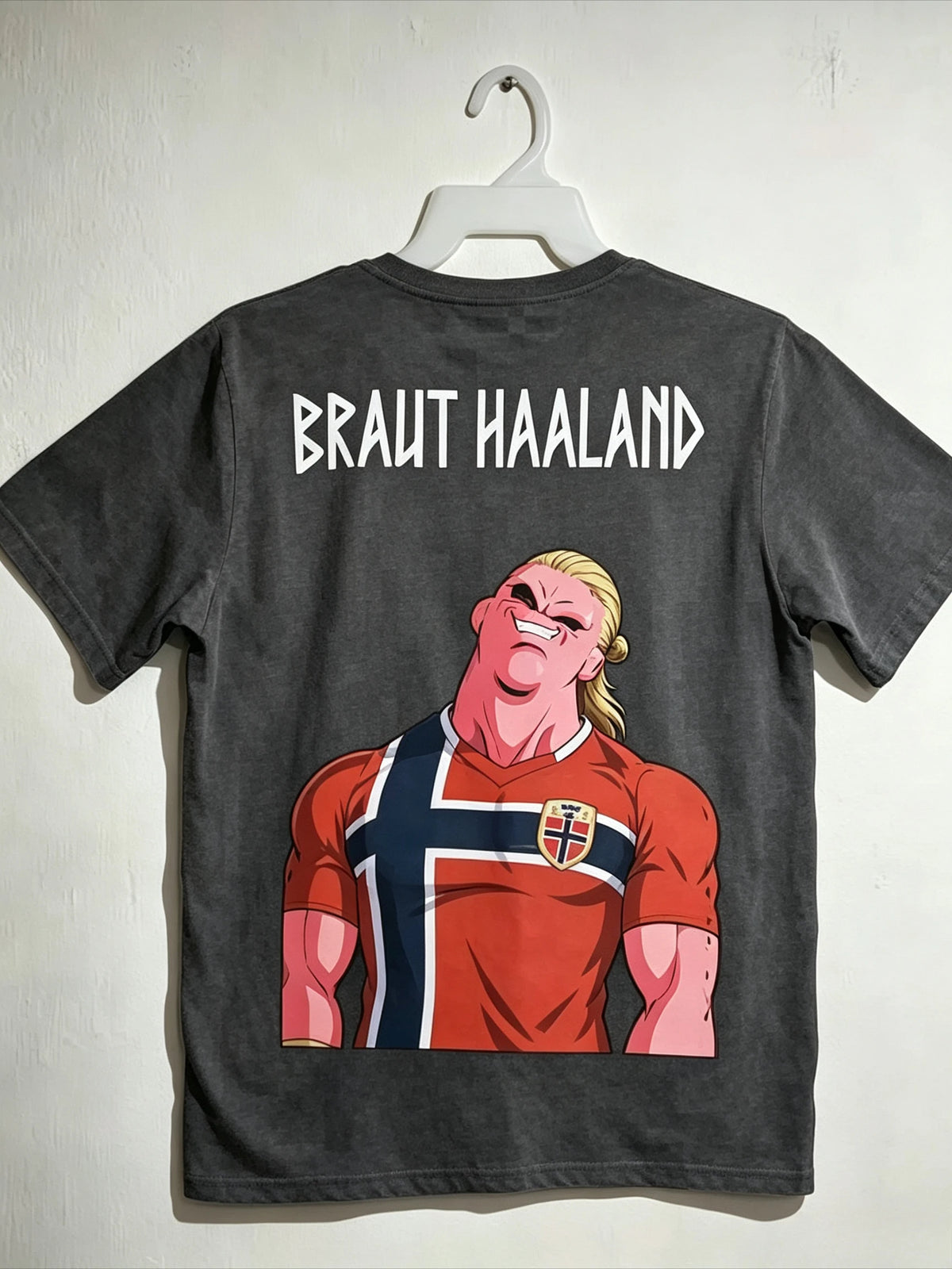 Erling Haaland Cartoon Streetwear Tee