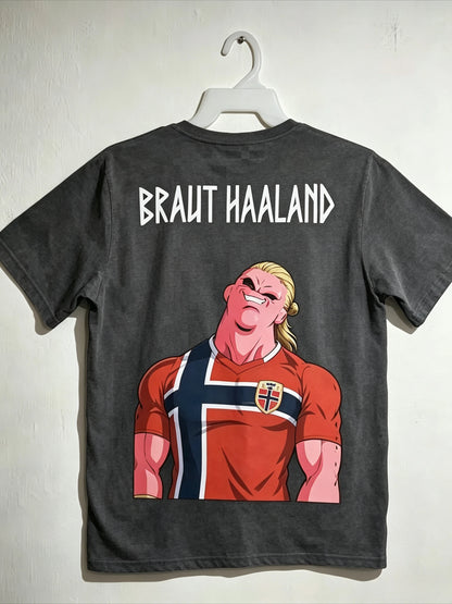 Erling Haaland Cartoon Streetwear Tee