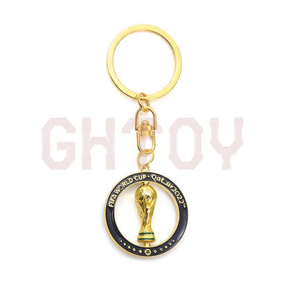 2026 FIFA World Cup Enamel Metal Keychain, UV Printed Soccer Key Ring, Football Fan Souvenir, Car Bag Pendant, Sports Gift - AliExpress 26