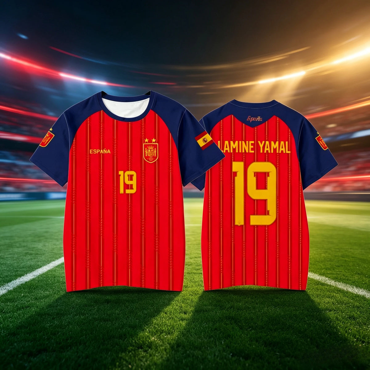 Spanish Team Yamal Football Jersey
