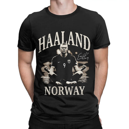 Erling Haaland Soccer Passion Cotton Tee