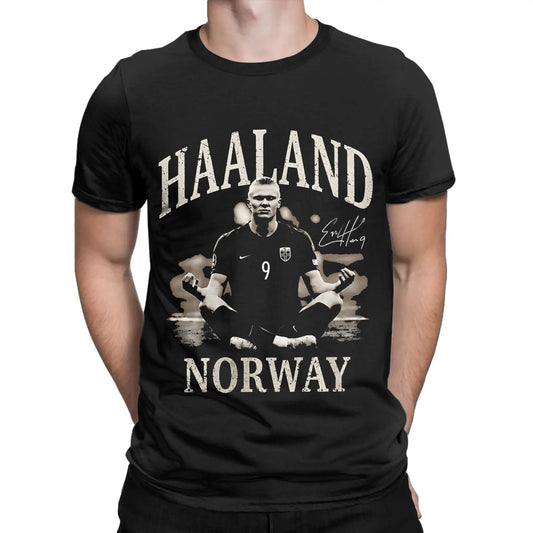 Erling Haaland Soccer Passion Cotton Tee
