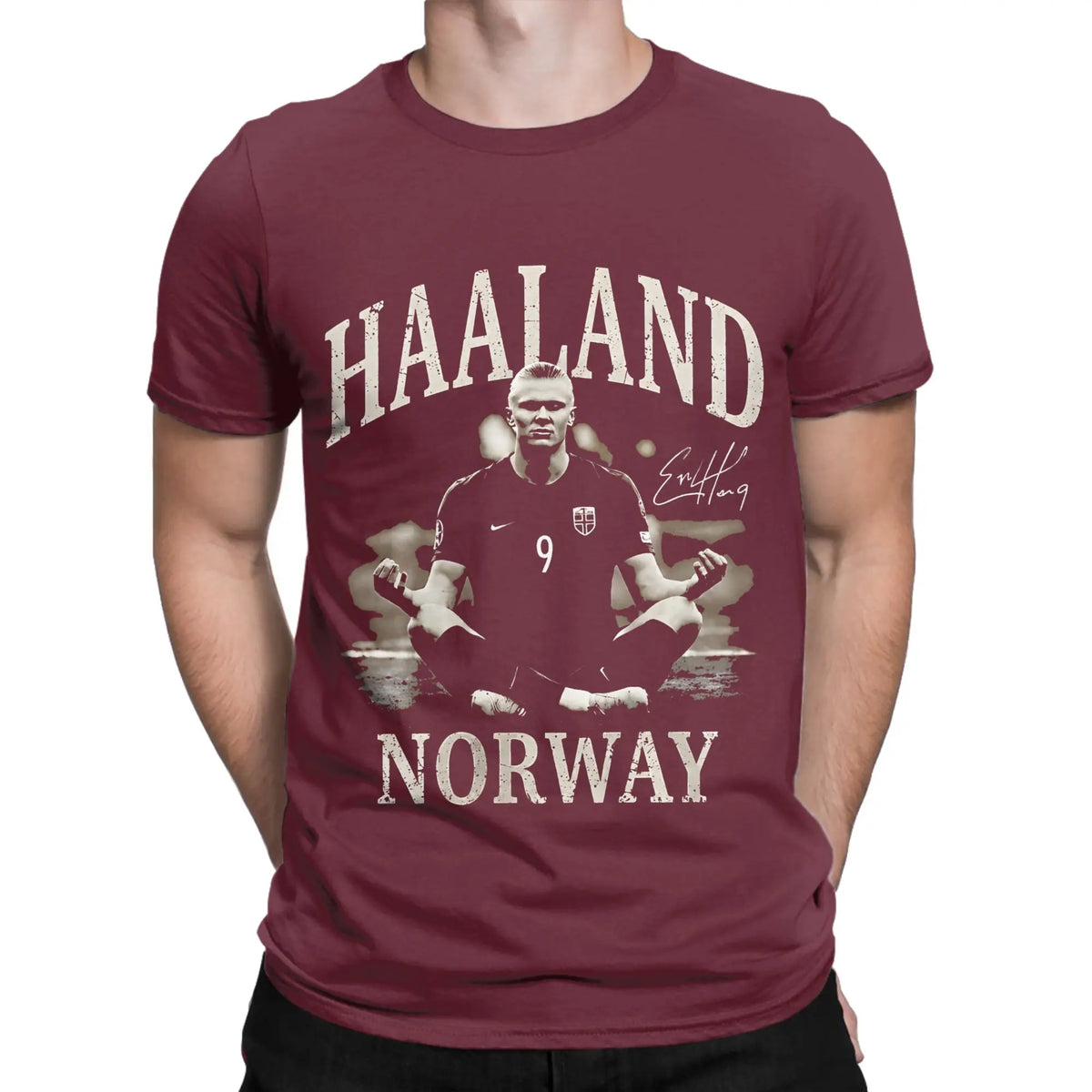Erling Haaland Soccer Passion Cotton Tee