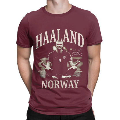 Erling Haaland Soccer Passion Cotton Tee