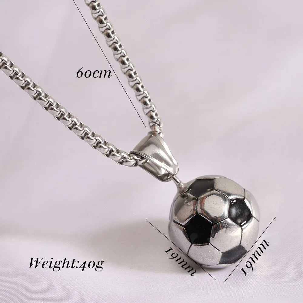 Soccer Ball Necklace