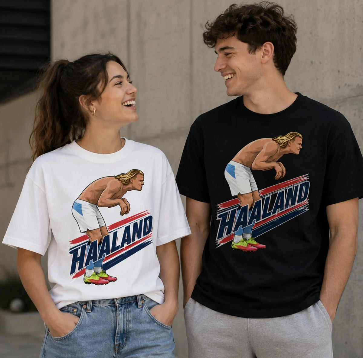 Haaland Football Fan Tee