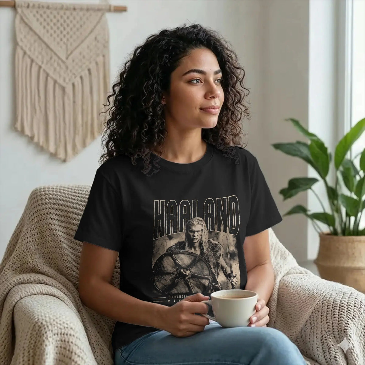 Erling Haaland  Norse Heritage Vintage Viking T-Shirt