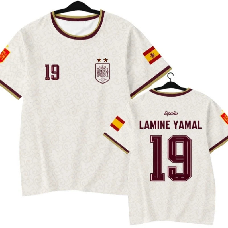Spanish Team Yamal Football Jersey