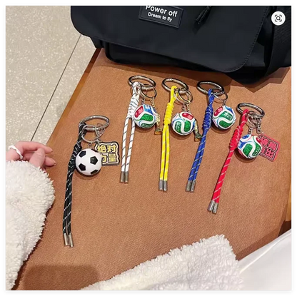 New Fashion Flag Football Keychain Country Soccer Club