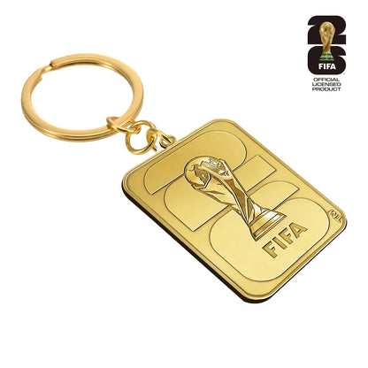 FIFA 2026 World Cup 2D Official Emblem Keychain