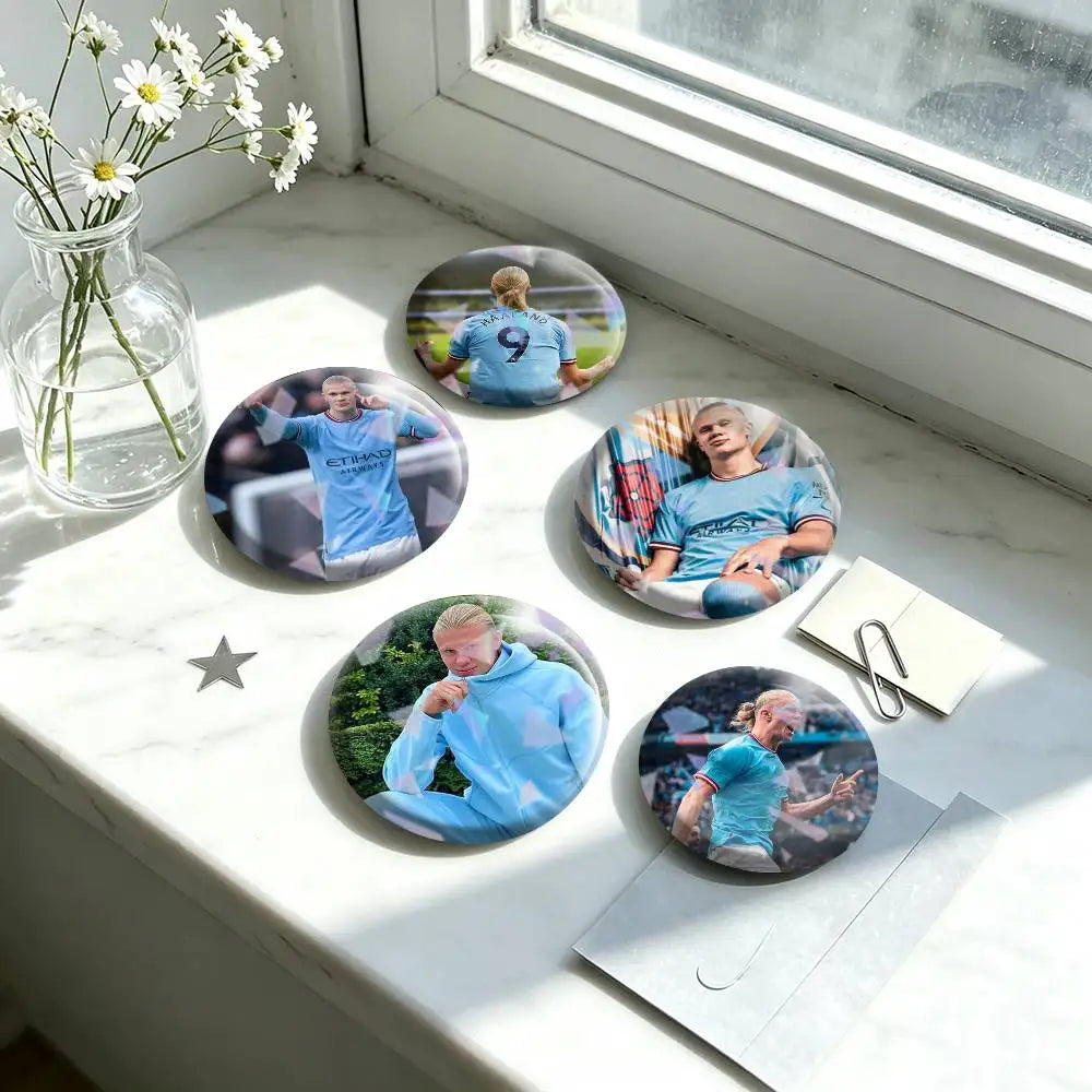Erling Haaland Fandom Badge Pin