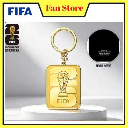 FIFA 2026 World Cup 2D Official Emblem Keychain