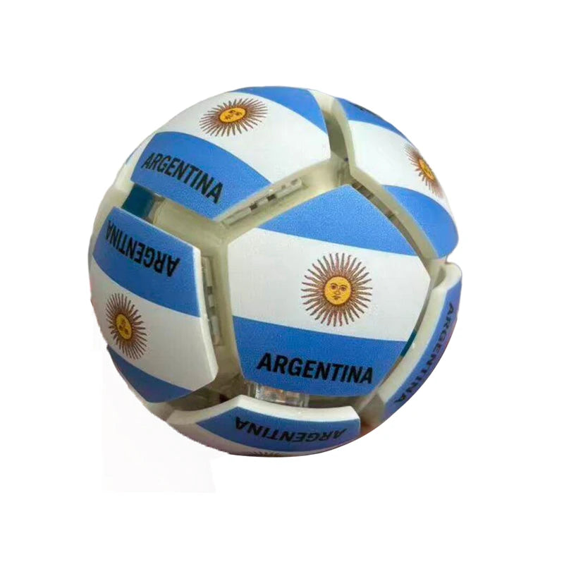 2026 World National Flags Football Keychain Button Stress Relief Soccer Pendant Sport Themed Gift Fan Accessories for Daily Use