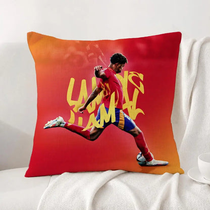 Football Player Lamine Yamal Cushion