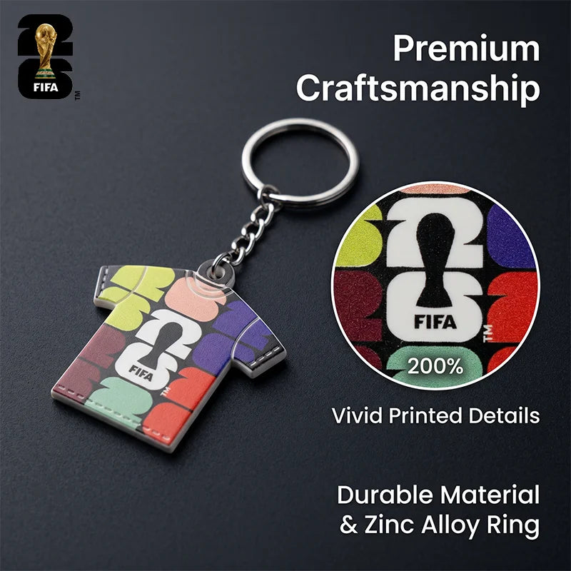 2026 FIFA World Cup FIFA KCF26WH13 Keychain Pendant Hanging rope Tri-Host Nations Bag Charm Car Gift for Soccer Football Fans