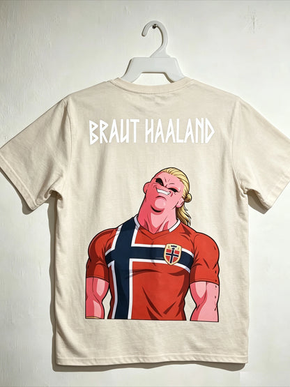 Erling Haaland Cartoon Streetwear Tee