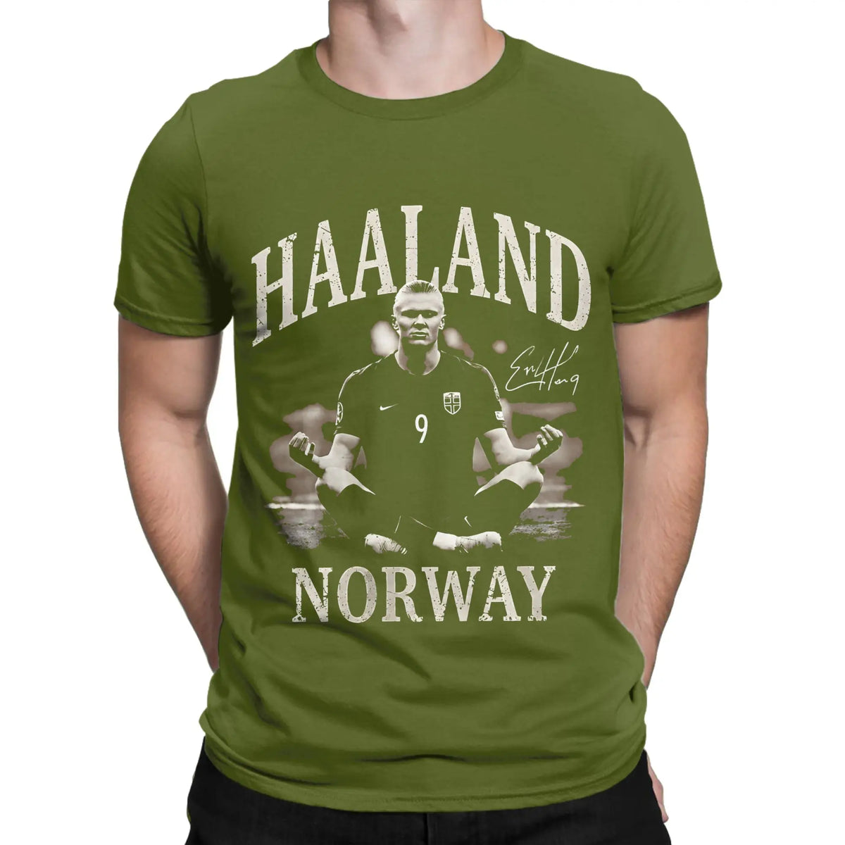 Erling Haaland Soccer Passion Cotton Tee