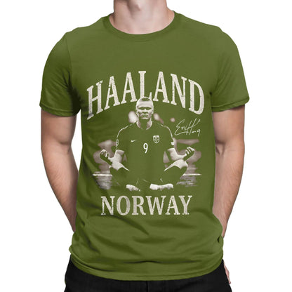 Erling Haaland Soccer Passion Cotton Tee