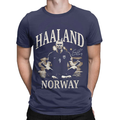 Erling Haaland Soccer Passion Cotton Tee