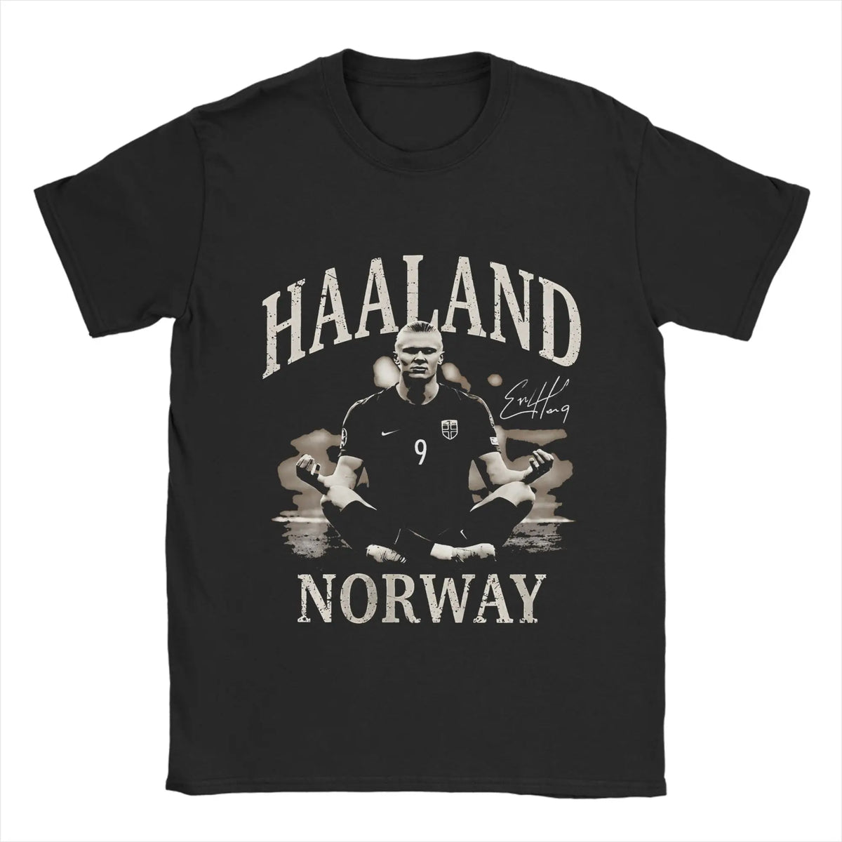 Erling Haaland Soccer Passion Cotton Tee