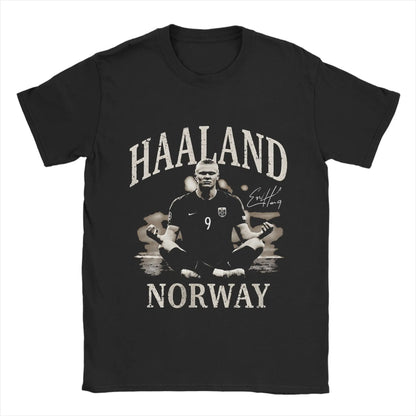 Erling Haaland Soccer Passion Cotton Tee