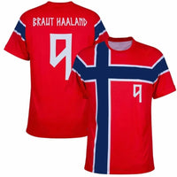 Erling Haaland Premium Summer Football Jersey for Performance and Style