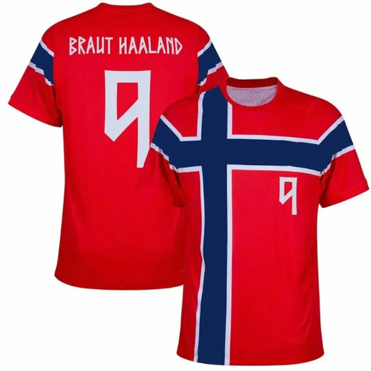 Erling Haaland Premium Summer Football Jersey for Performance and Style