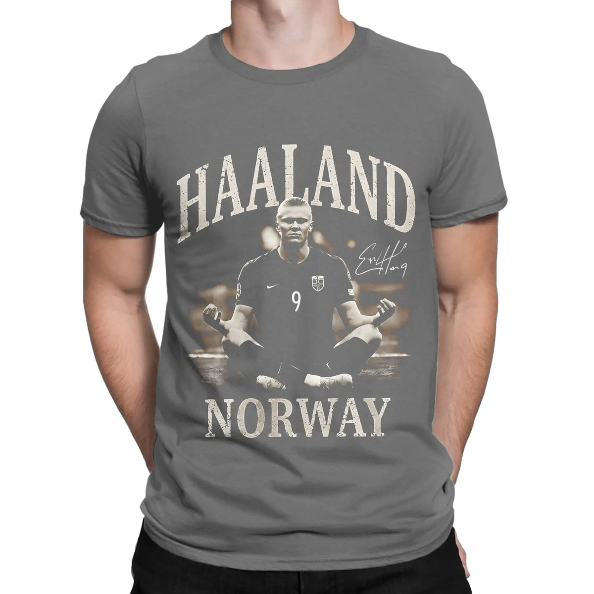 Erling Haaland Soccer Passion Cotton Tee