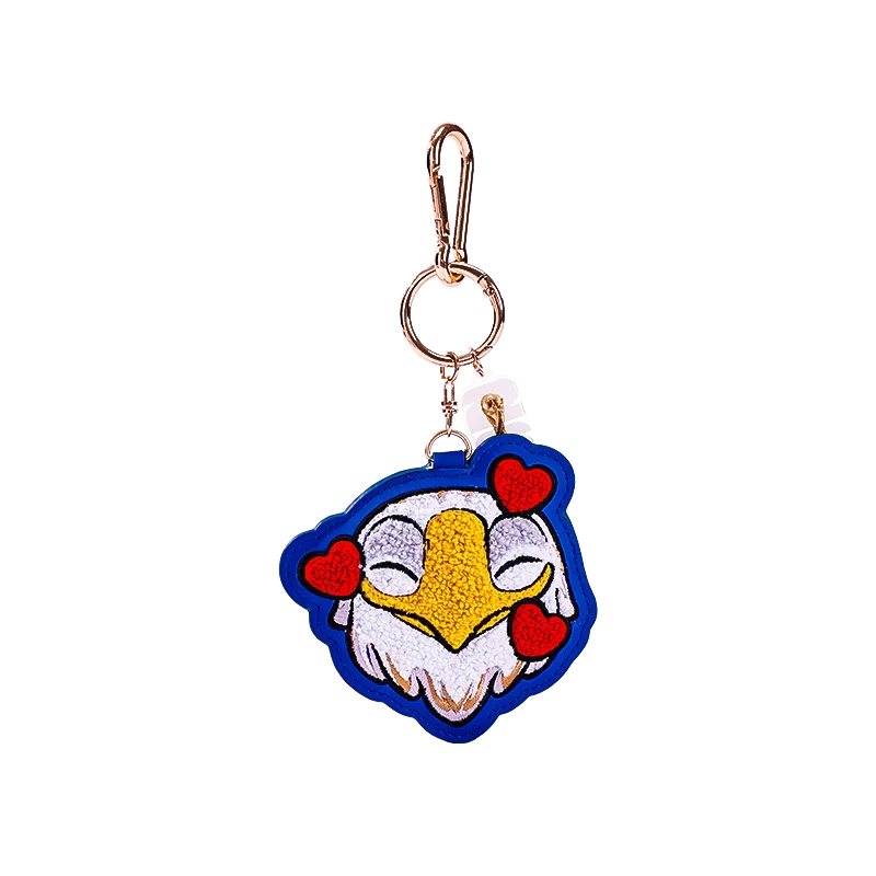 FIFA 2026 World Cup Trophy Keychain, Towel Embroidery Cute Bag Charm