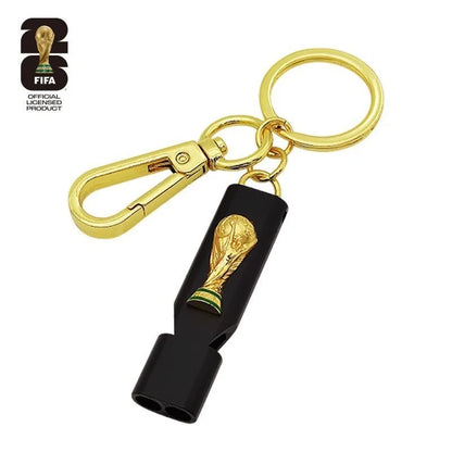 FIFA 2026 World Cup 2.5D Trophy Whistle Keychain