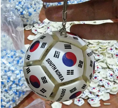 2026 World Cup Themed Football Keychain Lights Up And Can Be Pressed To Decompress Carry It With You And Collect Gifts From Fans