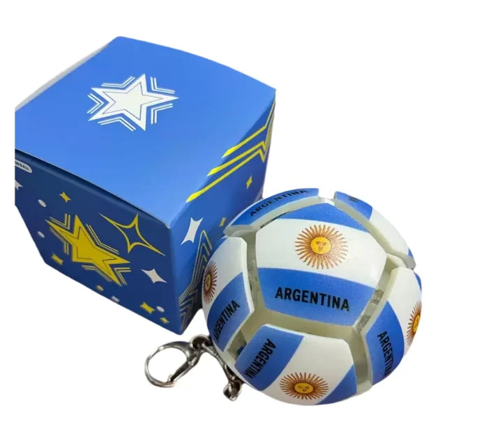 2026 World Cup Themed Football Keychain Lights Up And Can Be Pressed To Decompress Carry It With You And Collect Gifts From Fans