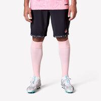 Adult Football Shorts Viralto II Snake - Black/Pink